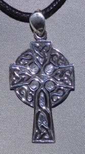 Sterling Silver Celtic Cross Neclkace