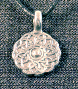 Celtic Circle Infinity  Knot Pendant